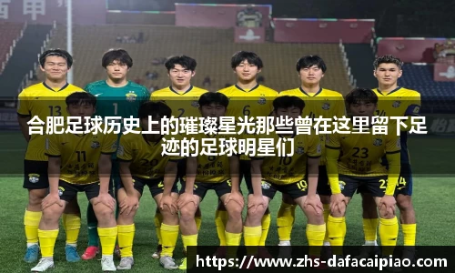 合肥足球历史上的璀璨星光那些曾在这里留下足迹的足球明星们